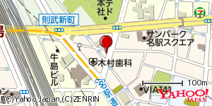 愛知県名古屋市西区名駅 付近 : 35176982,136880944