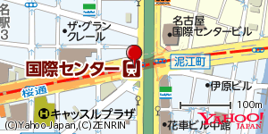 愛知県名古屋市中村区名駅 付近 : 35172166,136889444 愛知県名古屋市中村区名駅 付近 : 35172166,136889444