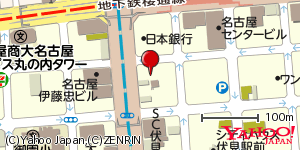 愛知県名古屋市中区錦 付近 : 35171772,136897702