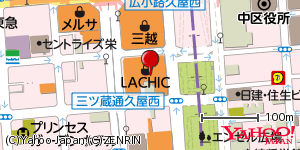 愛知県名古屋市中区栄 付近 : 35167429,136907840