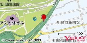 岐阜県各務原市川島笠田町 付近 : 35371642,136812818