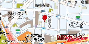 愛知県名古屋市中村区名駅 付近 : 35173044,136885969