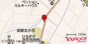 岐阜県郡上市高鷲町ひるがの 付近 : 36001399,136902547