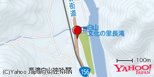 岐阜県郡上市白鳥町長滝 付近 : 35922906,136831420