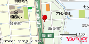 愛知県名古屋市北区新沼町 付近 : 35238068,136909634