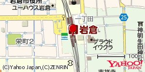 愛知県岩倉市本町 付近 : 35277972,136873511