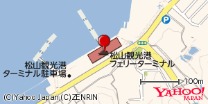 愛媛県松山市高浜町 付近 : 33888630,132704334