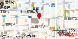 愛媛県松山市三番町 付近 : 33838095,132768691