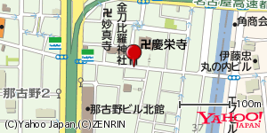 愛知県名古屋市西区那古野 付近 : 35176258,136891350