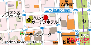 愛知県名古屋市中区栄 付近 : 35166249,136906275