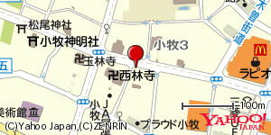 愛知県小牧市小牧 付近 : 35289760,136922293