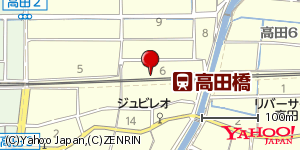 岐阜県岐阜市高田 付近 : 35398480,136810936