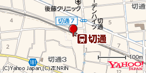 岐阜県岐阜市切通 付近 : 35400160,136795652