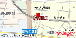 岐阜県岐阜市細畑 付近 : 35401598,136785434