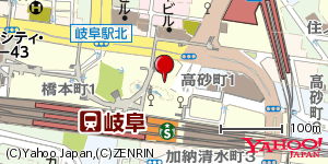 岐阜県岐阜市橋本町 付近 : 35410154,136757976