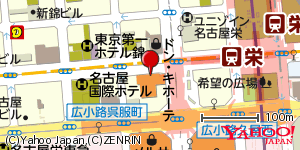 愛知県名古屋市中区錦 付近 : 35169686,136906288