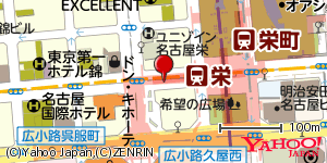 愛知県名古屋市中区錦 付近 : 35169897,136907391