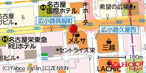 愛知県名古屋市中区栄 付近 : 35168462,136906142