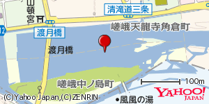 京都府京都市右京区嵯峨天龍寺造路町 付近 : 35012904,135679539