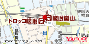 京都府京都市右京区嵯峨天龍寺車道町 付近 : 35018511,135681004