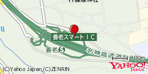 岐阜県養老郡養老町橋爪 付近 : 35321996,136543629