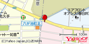 愛知県春日井市上ノ町 付近 : 35240633,136930019