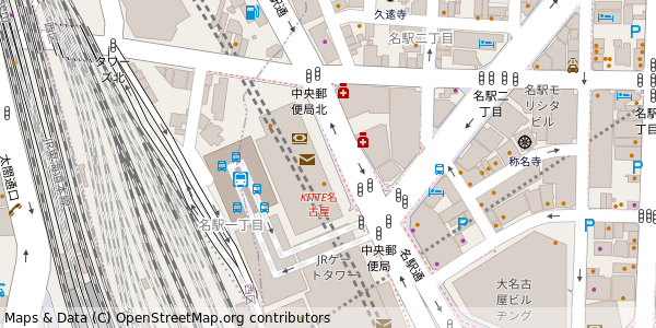 愛知県名古屋市中村区名駅 付近 : 35173085,136882698