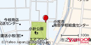 愛知県小牧市小針 付近 : 35272182,136916390