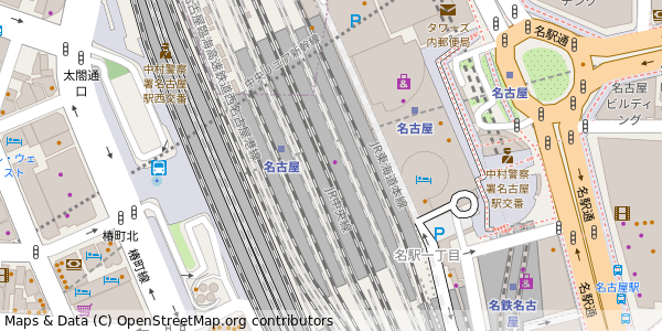 愛知県名古屋市中村区名駅 付近 : 35170561,136882114 愛知県名古屋市中村区名駅 付近 : 35170561,136882114