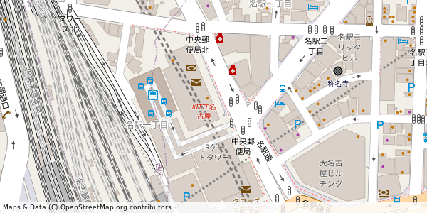 愛知県名古屋市中村区名駅 付近 : 35172822,136882752 愛知県名古屋市中村区名駅 付近 : 35172822,136882752