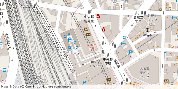 愛知県名古屋市中村区名駅 付近 : 35172827,136882523 愛知県名古屋市中村区名駅 付近 : 35172827,136882523