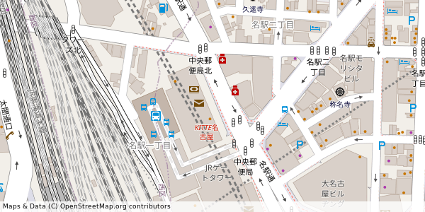 愛知県名古屋市中村区名駅 付近 : 35173085,136882698