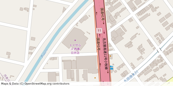 愛知県西春日井郡豊山町大字豊場 付近 : 35250173,136907424 愛知県西春日井郡豊山町大字豊場 付近 : 35250173,136907424