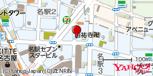 愛知県名古屋市中村区名駅 付近 : 35173942,136885335