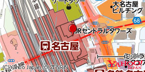 愛知県名古屋市中村区名駅 付近 : 35171056,136882867