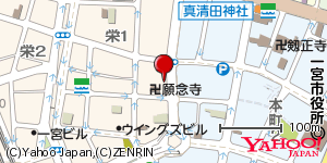 愛知県一宮市栄 付近 : 35304725,136799892