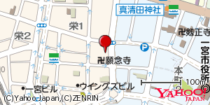 愛知県一宮市栄 付近 : 35304811,136799856