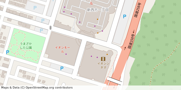 三重県桑名市新西方 付近 : 35071123,136662681 三重県桑名市新西方 付近 : 35071123,136662681