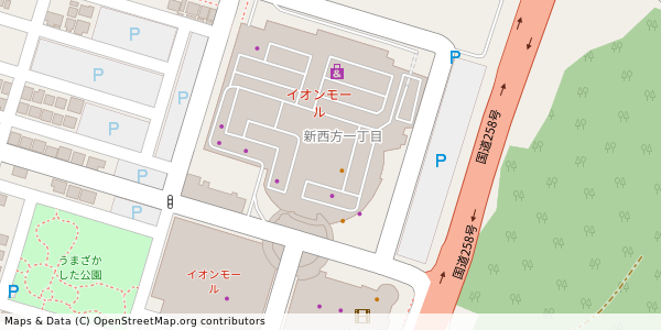 三重県桑名市新西方 付近 : 35071919,136662827