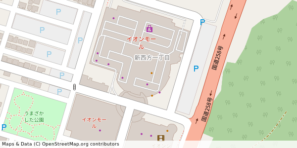 三重県桑名市新西方 付近 : 35071864,136662870 三重県桑名市新西方 付近 : 35071864,136662870