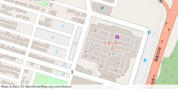 三重県桑名市新西方 付近 : 35072440,136661871 三重県桑名市新西方 付近 : 35072440,136661871