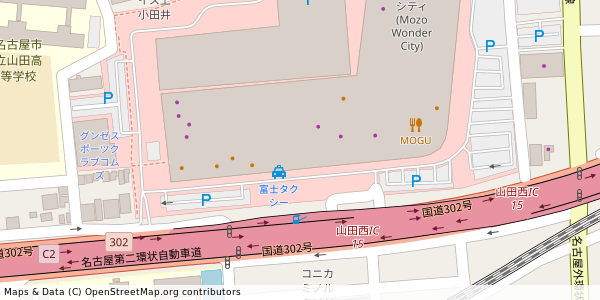 愛知県名古屋市西区二方町 付近 : 35224522,136883145