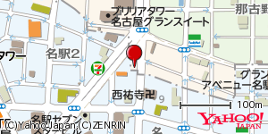 愛知県名古屋市西区名駅 付近 : 35174595,136885774