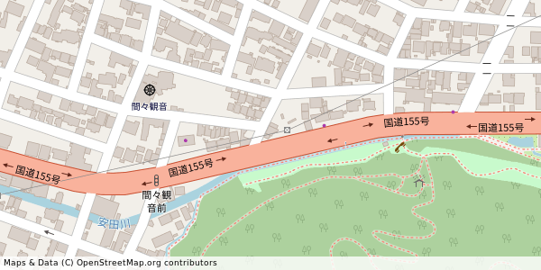 愛知県小牧市間々本町 付近 : 35294499,136910730