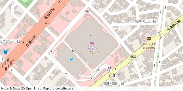 愛知県春日井市柏井町 付近 : 35237935,136962412