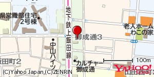 愛知県名古屋市北区御成通 付近 : 35199482,136930075