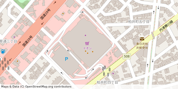 愛知県春日井市柏井町 付近 : 35237964,136962510 愛知県春日井市柏井町 付近 : 35237964,136962510