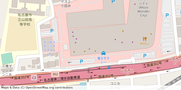 愛知県名古屋市西区二方町 付近 : 35224567,136882457