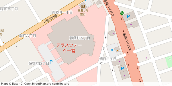 愛知県一宮市藤塚町 付近 : 35310398,136817368