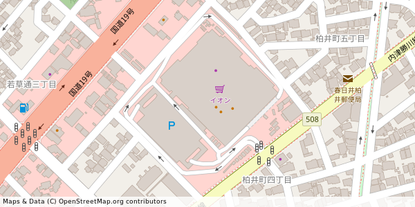 愛知県春日井市柏井町 付近 : 35237814,136962258